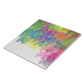 De vruchten van de gedistilleerde drank - Galatian Tegeltje (Zijkant)