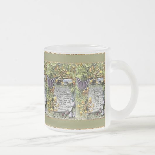 De vruchten van de gedistilleerde drank matglas koffiemok (Rechts)