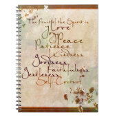 De vruchten van de gedistilleerde drank notitieboek (Voorkant)