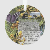 De vruchten van de gedistilleerde drank ornament (achterkant)