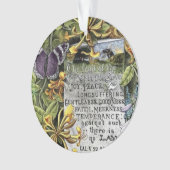 De vruchten van de gedistilleerde drank ornament (voorkant)