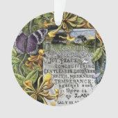 De vruchten van de gedistilleerde drank ornament (voorkant)