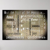 De vruchten van de gedistilleerde drank poster (Voorkant)