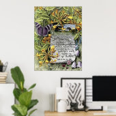 De vruchten van de gedistilleerde drank poster (Thuiskantoor)