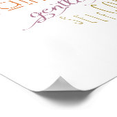 De vruchten van de gedistilleerde drank poster (Hoek)