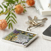 De vruchten van de gedistilleerde drank sleutelhanger (Zijkant)