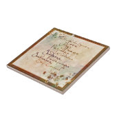 De vruchten van de gedistilleerde drank tegeltje (Zijkant)