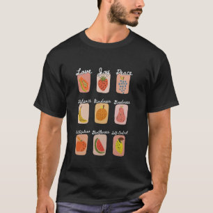 De Vruchten Van De Geest Christelijke Liefde Vreug T-shirt