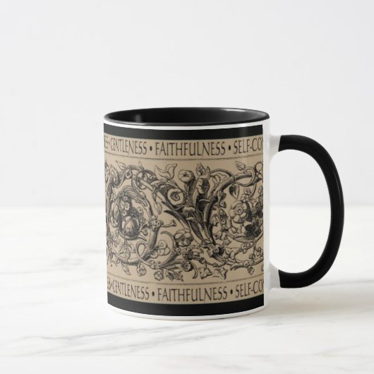 De vruchten van de Geest - Natuurlijke Mok (Rechts)