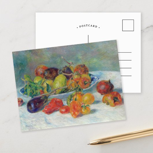 De vruchten van de Midi | Pierre-Auguste Renoir Briefkaart