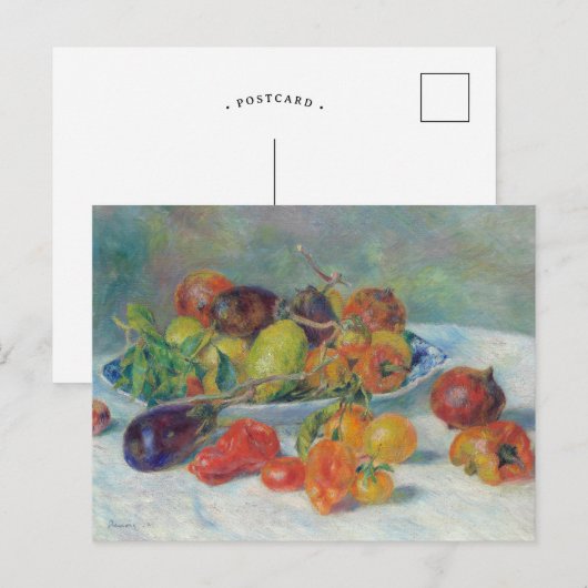 De vruchten van de Midi | Pierre-Auguste Renoir Briefkaart (Voorkant / Achterkant)