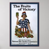 De vruchten van de overwinning van de overwinning  poster (Voorkant)