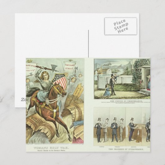 De vruchten van de temperatuur briefkaart (Voorkant / Achterkant)