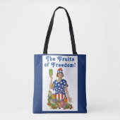 De vruchten van de vrijheid! Schoudertas Tote Bag (Voorkant)