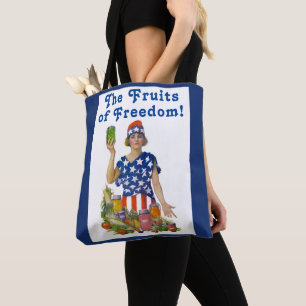 De vruchten van de vrijheid! Schoudertas Tote Bag