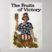 De vruchten van het Poster van de overwinning (Voorkant)