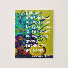 De vruchten van onze lippen legpuzzel