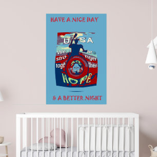 De VS hebben een mooie dag, we zijn sterker bij el Poster