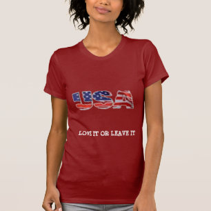 De VS houden ervan of laten het weg T-shirt