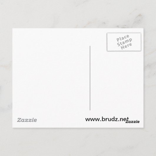 De VS Sullivanen (DD-537) Briefkaart (Achterkant)