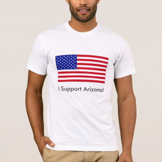De VS-vlag-Groot, ik steun Arizona! T-shirt