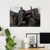 De vuile boer poster (Thuiskantoor)