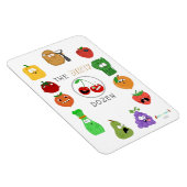 De vuile dozijn geïllustreerde lijst - 2017 editie magneet (Rechterzijde)