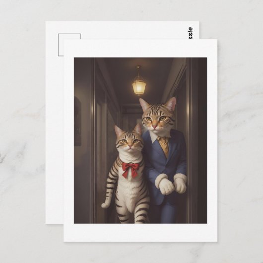 De vuile haltes briefkaart (Voorkant / Achterkant)