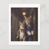 De vuile haltes briefkaart (Voorkant)