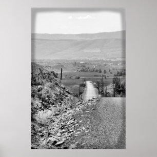 De vuile weg terug naar de stad... poster