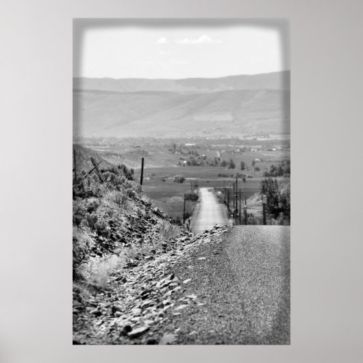 De vuile weg terug naar de stad... poster (Voorkant)