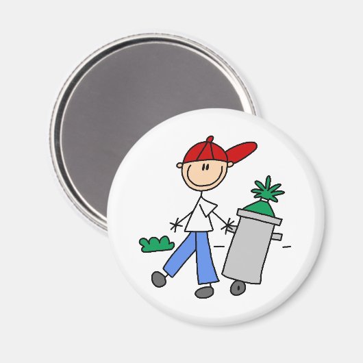 De vuilnismagneet uitschakelen magneet (Voorkant / Achterkant)