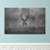 De vuist in de vuist canvas afdruk (Insitu (Houten vloer))