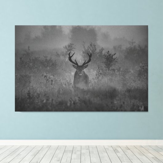 De vuist in de vuist canvas afdruk (Insitu (Houten vloer))