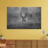 De vuist in de vuist canvas afdruk (Insitu (Woonkamer))