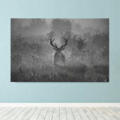 De vuist in de vuist canvas afdruk (Insitu (Houten vloer))