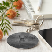 De vuist in de vuist sleutelhanger (Zijkant)