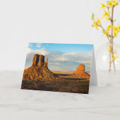 De vuisthandschoenen kaart (Gele Bloem)