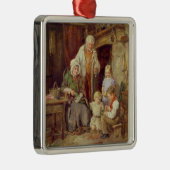 De vullingen metalen ornament (Rechts)