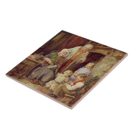 De vullingen tegeltje (Zijkant)