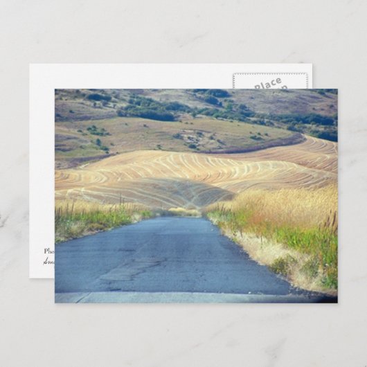 De vullingen van Stepteen Butte Briefkaart (Voorkant / Achterkant)