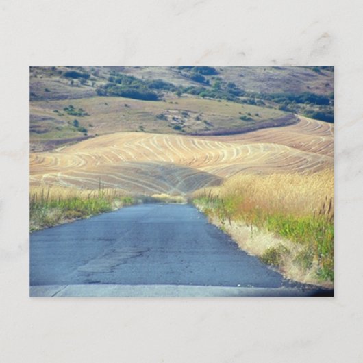 De vullingen van Stepteen Butte Briefkaart (Voorkant)