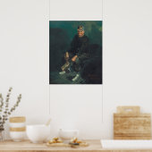 De vuurboer - George Luks Fine Art Poster (Keuken)