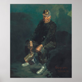 De vuurboer - George Luks Fine Art Poster