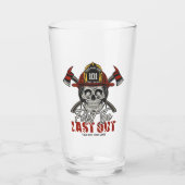 De Vuurman van de NAAM van de douane eerst uit Vuu Glas (Voorkant)