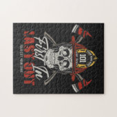 De Vuurman van de NAAM van de douane eerst uit Vuu Legpuzzel (Horizontaal)