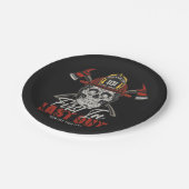 De Vuurman van de NAAM van de douane eerst uit Vuu Papieren Bordje (Gekanteld)