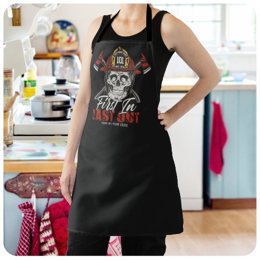 De Vuurman van de NAAM van de douane eerst uit Vuu Schort