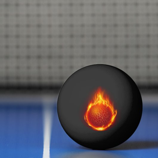 De vuurpingbal pingpongbal (Net)