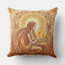 De Vuurpriesteres – Bewaarder van de Innerlijke Vl Kussen